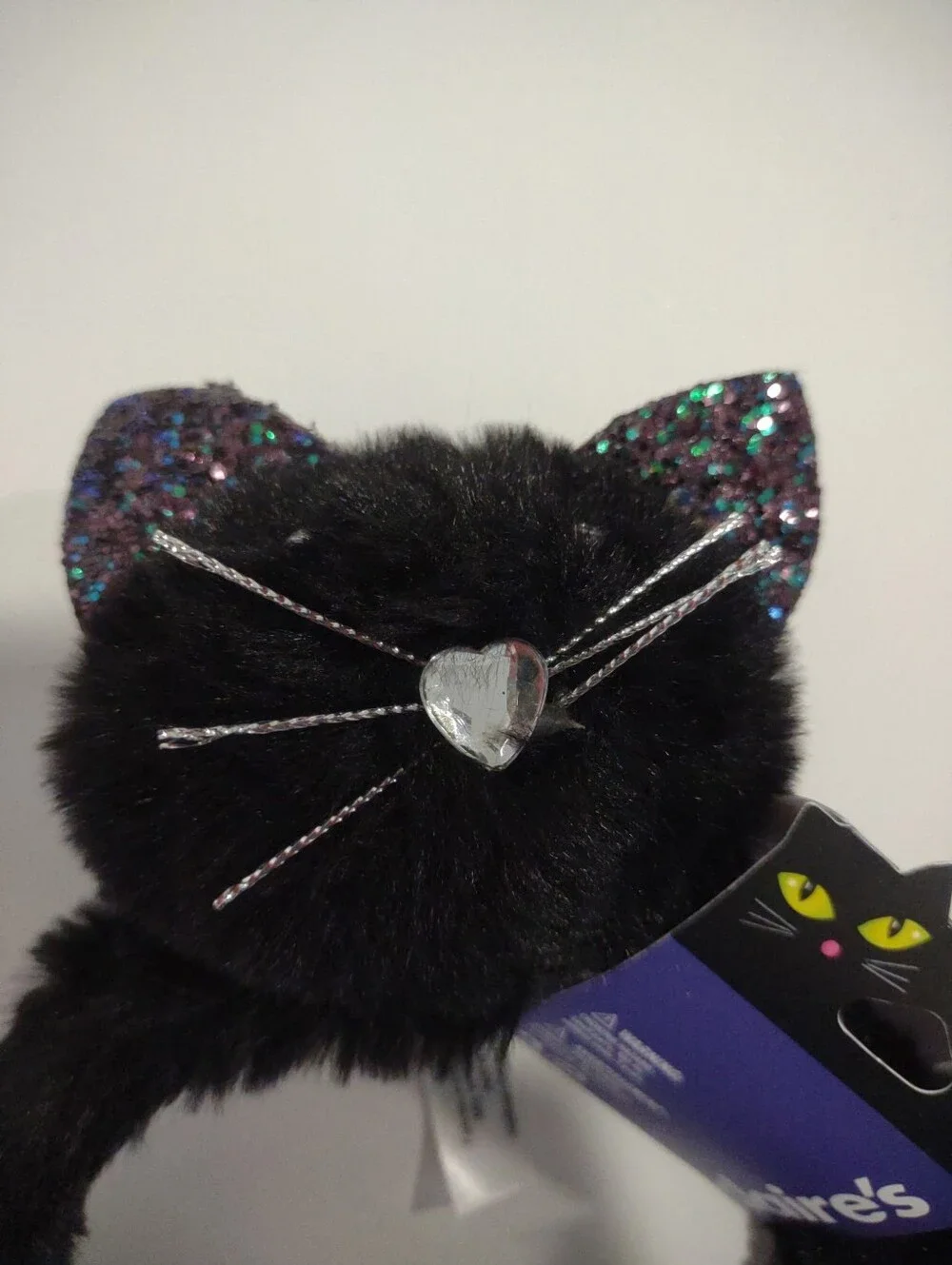 NEW Girls Black Halloween Cat headband